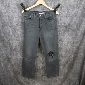 Levi's Women’s Slim Jeans in Charcoal Black